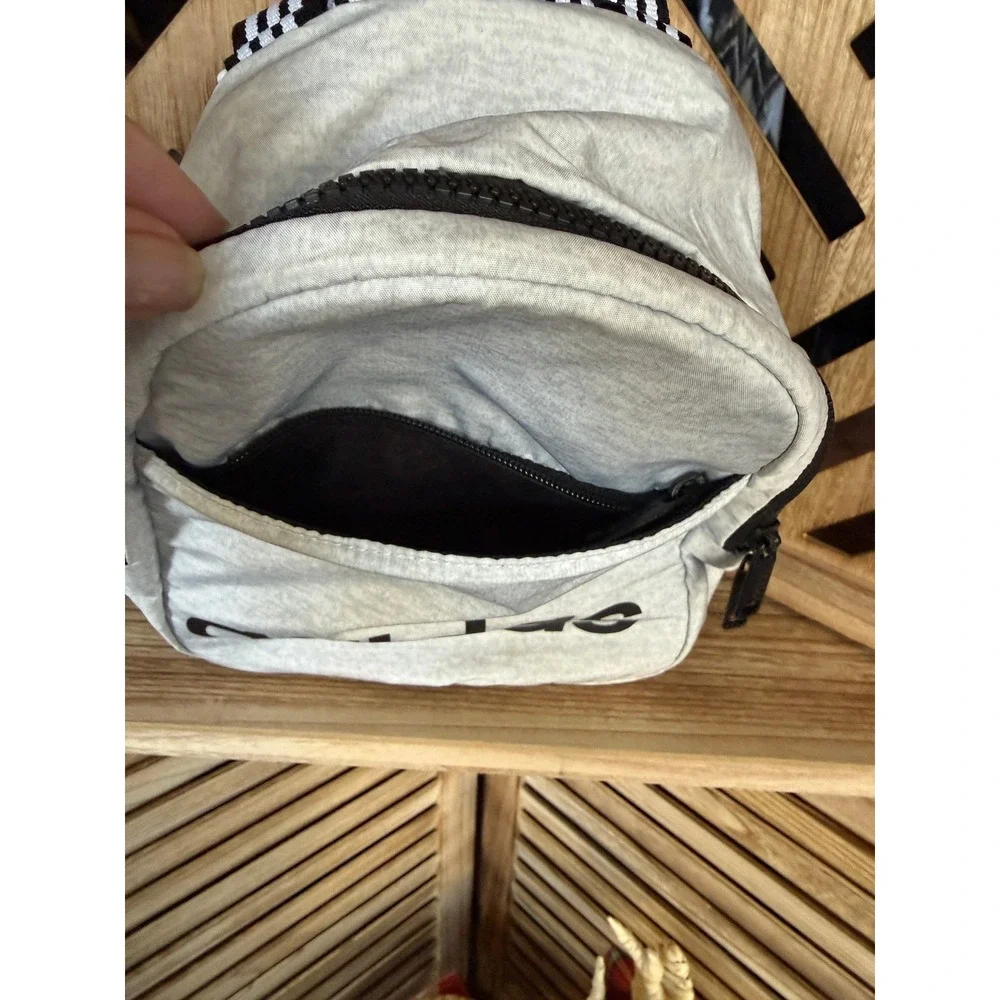 Adidas Mini Backpack Gray –‎ 11x9x4 – Adjustable Straps, Excellent Condition